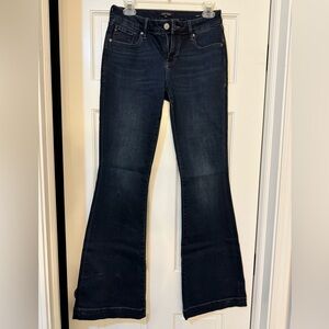 Flare darkwash jeans